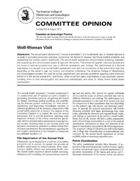 Well-Woman-Visit